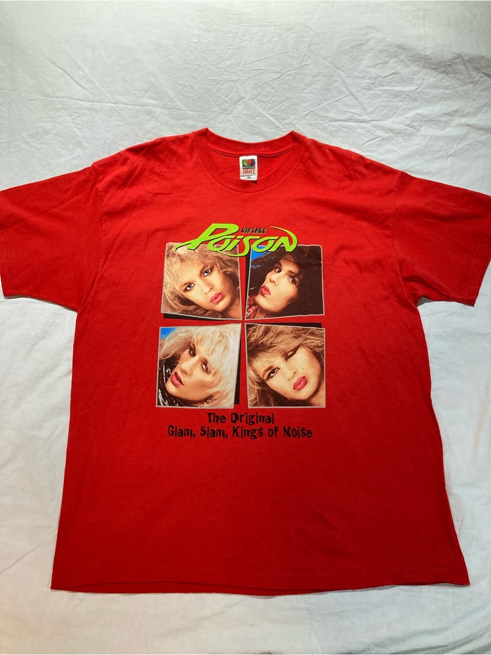 Poison “Look what the cat dragged in” T-shirt. Men’s size 2X
